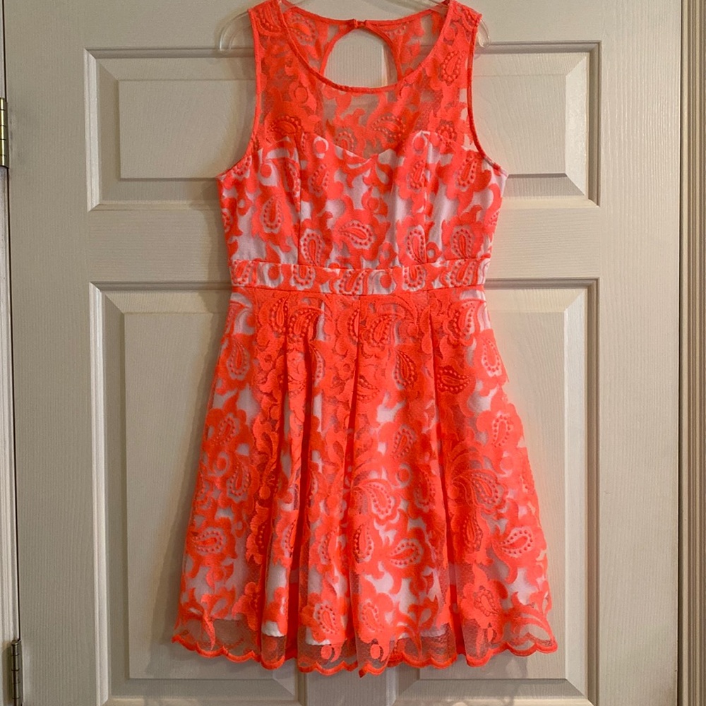 Vibrant forever 21 dress